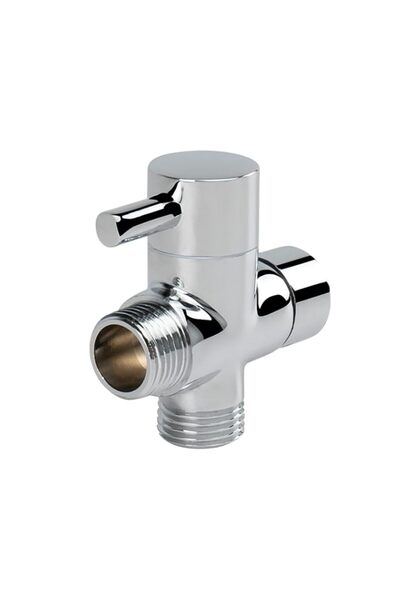 Generic NearMoon Solid Brass G1/2" Shower Arm All Metal Universal 3-Way Diver...