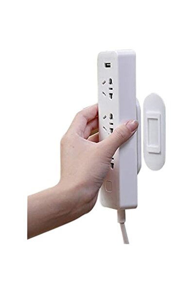 Generic DELFINO Self Adhesive Socket Holder, Sturdy, Seamless Punch-Free Plug...