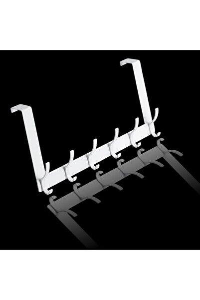 Generic 1 Pcs Over the Door Hooks – White Door Hanger for Towels, Coats & Bag...
