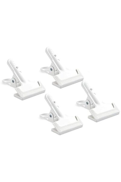 Generic 4-Pack Spring Clamps, Heavy-Duty Spring Clamps - 4" Backdrop Clips fo...