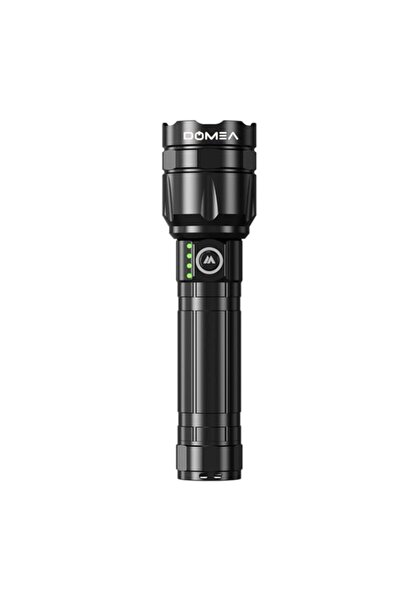 Generic DOMEA Zoomable Lazer Flash Light|Rechargeable, 600M Range|100000 Hour...