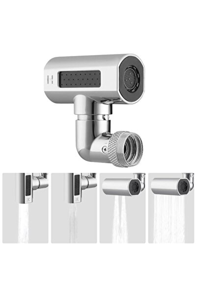 Generic 4 in 1 Waterfall Kitchen Faucet, 360° Rotation Extender, Splash-Proof...