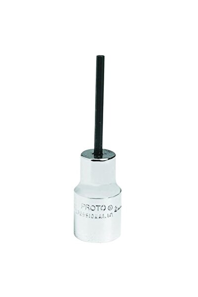 Generic Proto J4770-2.5M 1/4" Drive Hex Bit Socket, 2.5mm