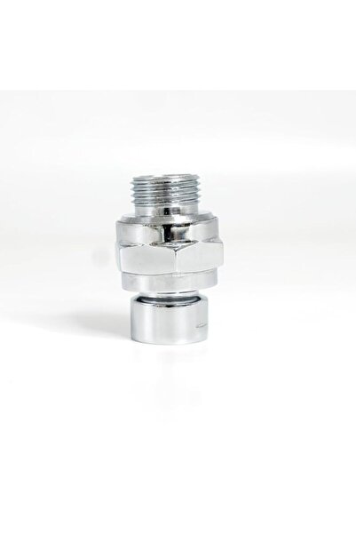 Generic Universal Shower Filter Adapter, Chrome-Plated Brass, Space-Saving De...