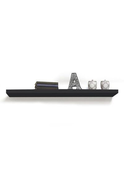Generic InPlace Shelving, Black 0191402 36 in W x 10 in D x 2 in H Floating W...
