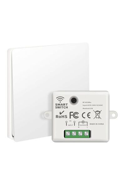 Generic Wireless Lights Switch Kit, Wireless Remote Control Switch with Easy-...