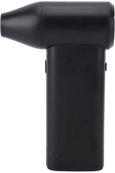 Generic Mini Handheld Blower 130000 RPM, 3-Speed Adjustable Turbo Fan, Dry Air Blower, Electric Air Blower for Car, Home, Computer Keyboard, and Outdoor Leaf Blower, (Black)
