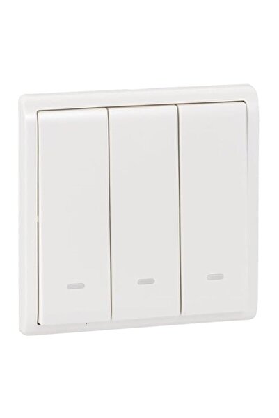 Generic Schneider Electric 20A-16AX 250V 3 Gang 1 Way Switch - E8233L1F20
