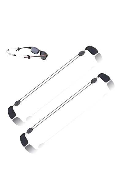 Generic Niman® Adjustable No-Tail Sunglasses Strap 2-Pcs – Anti-Slip Eyeglass...