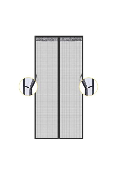 Generic Magnetic Screen Door Fiberglass Easy Install Door Mesh Heavy Duty Mes...