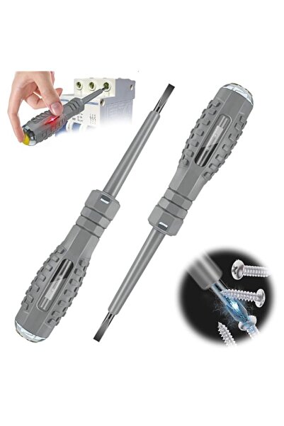 Generic 2-in-1 High Strong Magnetic Screwdriver Electricity Detector, New Mag...