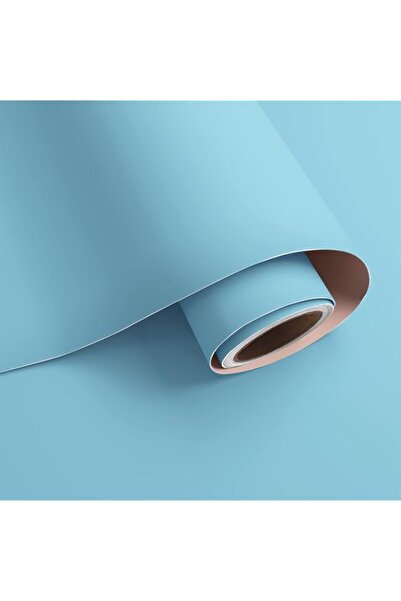 Generic VaryPaper Contact Paper Peel and Stick Light Blue 40x800cm Matte Soli...