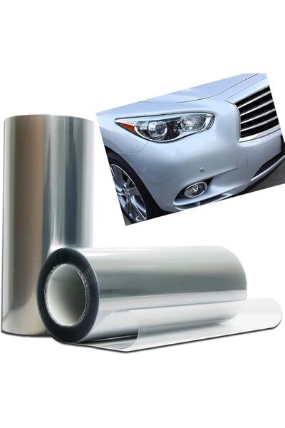 GENERAL One Car Headlight Protection Film Roll - Transparent Color, from 3 Xr