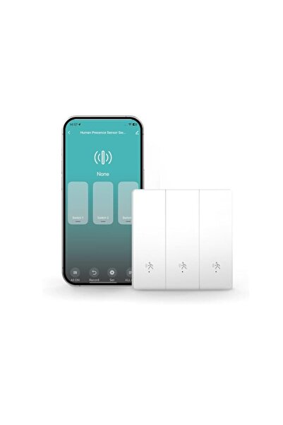 Generic MOES Zigbee Smart Light Switch Built-in 10GHz mmWave Radar Human Pres...