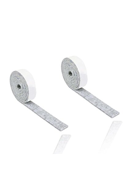 Generic 2 Pcs Self-adhesive felt strips, 100 cm × 2 cm, for furniture legs; s...