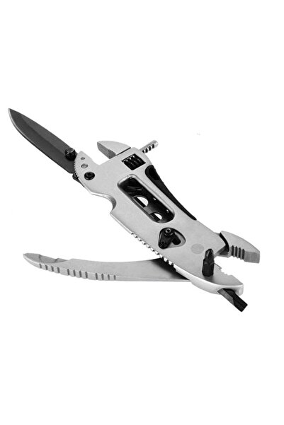 Generic Multitool Pliers Pocket Knife Screwdriver Set Kit Adjustable Wrench J...