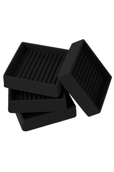 Generic Non-Slip Furniture Pads Square,Anti-Sliding Pads Bed Stopper Floor St...