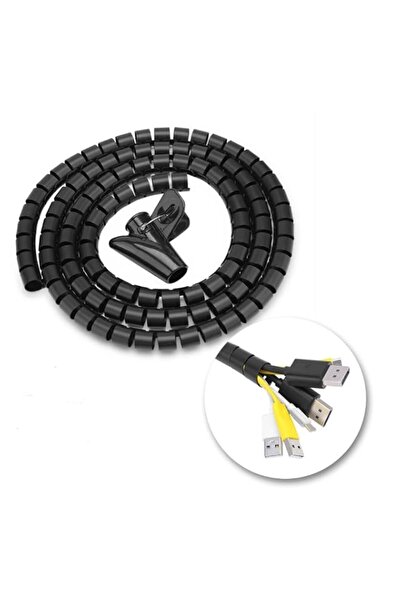 Generic SKEIDO Cable Wire Wrap Organizer Spiral Tube Cable Winder Cord Protec...