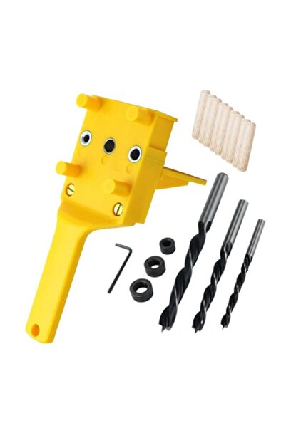 Generic ABS Plastic Quick Wood Doweling Handheld Pocket Hole Jig System Drill...