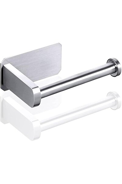 Generic Toilet Paper Holder Self Adhesive, Kitchen Bathroom Adhesive Toilet R...