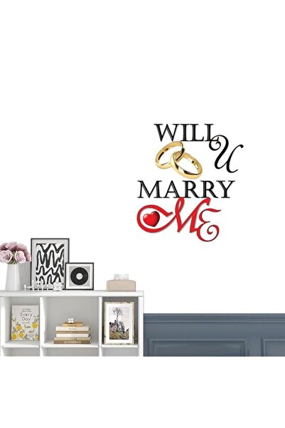 Generic Clevercraft Homes WARC974 Will You Marry Me Premium Acrylic DIY Cutou...