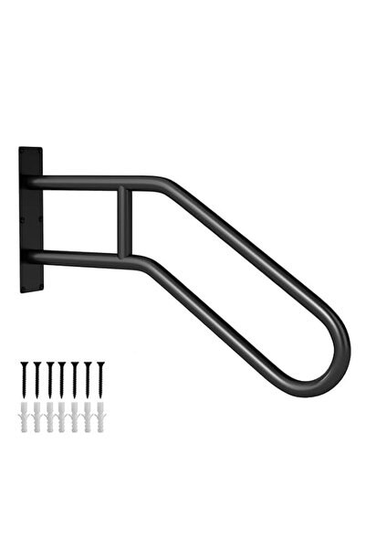 Generic 28Inch Handrails for Outdoor Steps, 1-3 Steps Wall Mount Hand Rail，Sa...