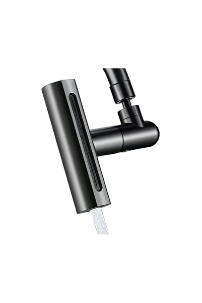 Generic Universal 4-in-1 Kitchen & Bathroom Sink Faucet Head in Matte Black, ...