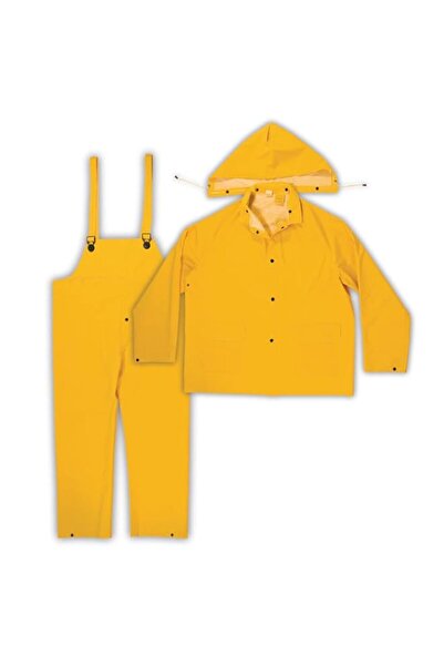 Generic CLC Custom Leathercraft Rain Wear R101 .35MM 3-Piece Rain Suit, Yellow