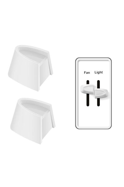 Generic SYOSI Universal Appliance Knob Replacement Set, 2 Durable White Knobs...