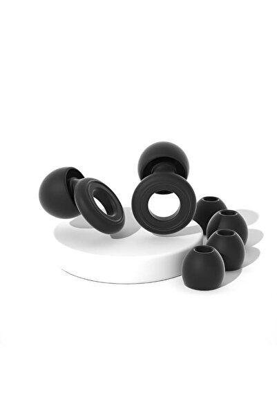 Generic Ear Plugs for Sleep, Reusable Noise-Reducing Silicone Earplugs with 2...