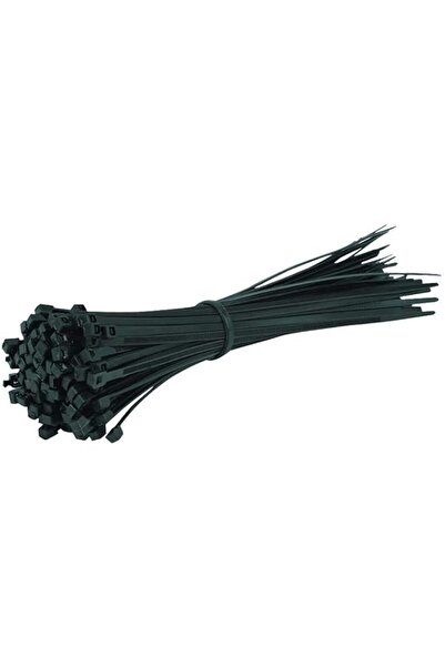 Generic Cable Zip Ties, Black Standard Self-Locking Nylon Cable straps Plasti...