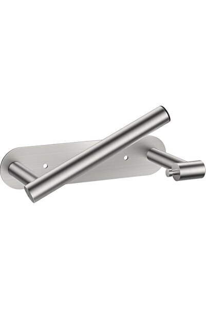 Generic Toilet Paper Holder, Double Post Pivoting,304 Stainless Steel, Brushe...