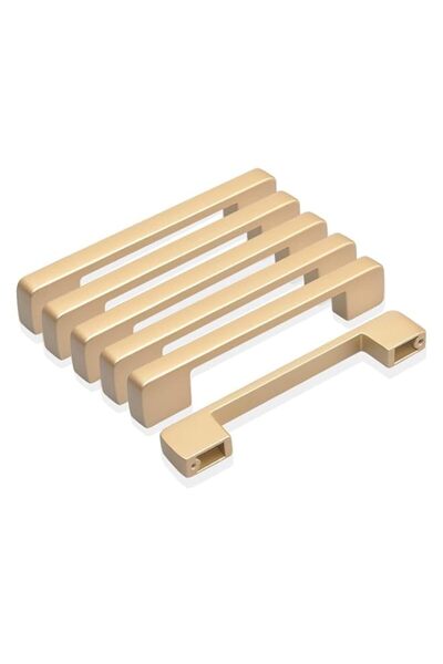 Generic X spring Golden Kitchen Cupboard Handles, 6 PCS Aluminum Alloy Cabine...