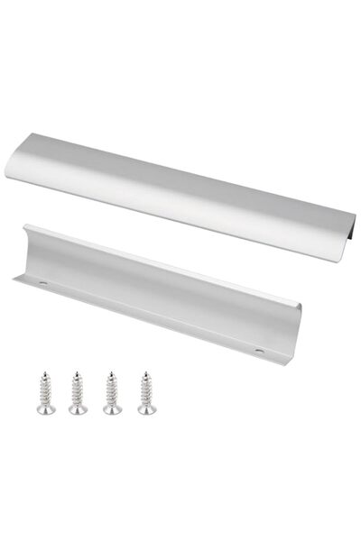 Generic JOOJA 10 Pack Modern Style Finger Edge Pull Furniture DrawerHandles H...