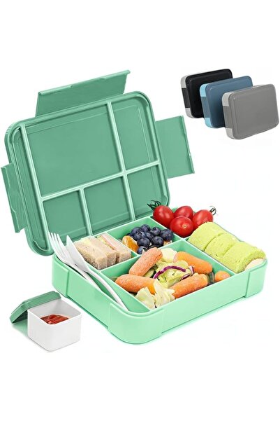 GENERAL Bogookat Bento Box for Kids, Bento Box for Adults, 1300Ml/45Oz Bento ...