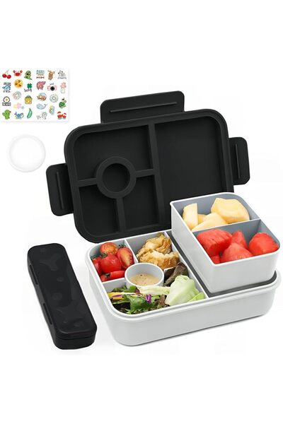 GENERAL Bogookat Bento Box for Kids, Bento Box for Adults, 1300Ml/45Oz Bento ...
