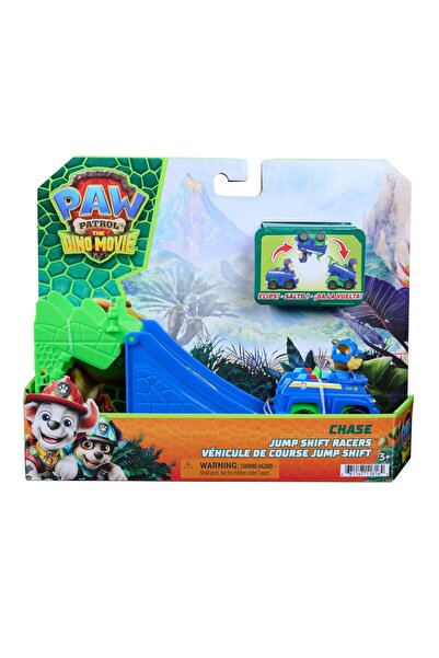 PATRULA CATELUSILOR Chase Ramp Vehicle and Figure Set, Paw Patrol - The Dinos...
