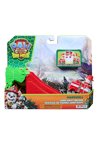 PATRULA CATELUSILOR Marshall Paw Patrol Ramp Vehicle and Figure Set, The Dino...