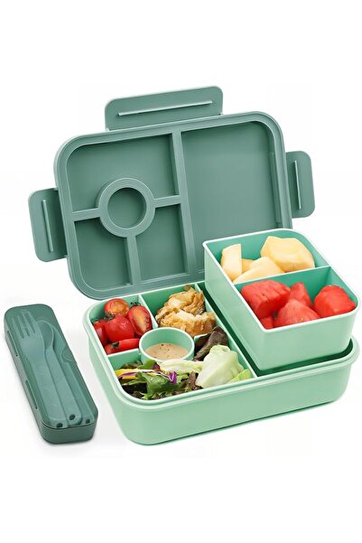 GENERAL Bogookat Bento Box for Kids, Bento Box for Adults, 1300Ml/45Oz Bento ...