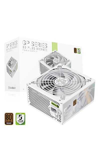 GAMEMAX GP 650B WH Τροφοδοτικό, 650W, 80 PLUS Bronze, Ανεμιστήρας 140mm Εξαιρ...