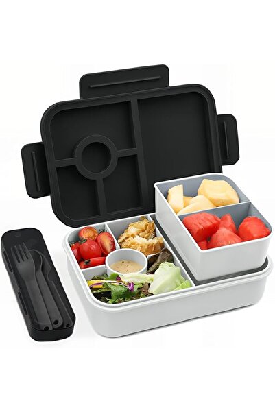 GENERAL Bogookat Bento Box for Kids, Bento Box for Adults, 1300Ml/45Oz Bento ...