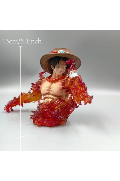 Choice Bandai Portgas D Ace 13cm 5.1 inch Anime Portgas D Action Figures Pvc ...