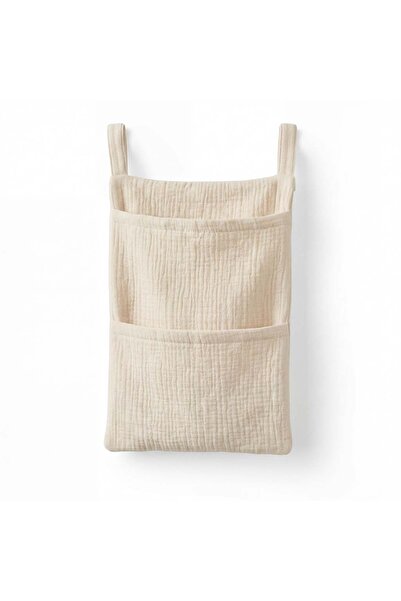 choice2 mise Baby Crib Organizer Hanging Storage Bag Muslin Cotton Gauze Diap...