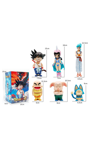 Choice Bandai 6pcs-with box In Stock 6pcs The Dragon Ball Z Son Goku Q Versio...