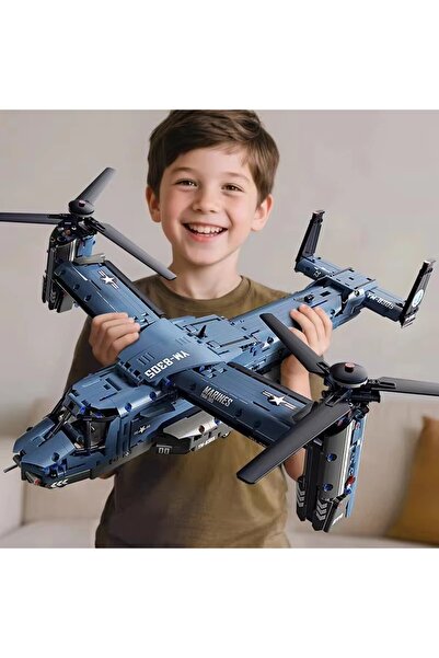 Choice OPP bagged Osprey V-22 Tiltrotor Aircraft Helicopter Building Blocks T...