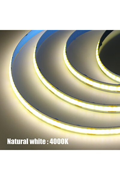 Choice94 1m Width 8MM Natural White DC 12V COB LED Strip Light for Home Decor...
