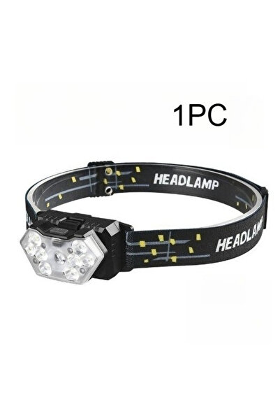 Choice T2 Portable 9-LED Headlamp Flashlight AAA Battery Powered High Brightn...