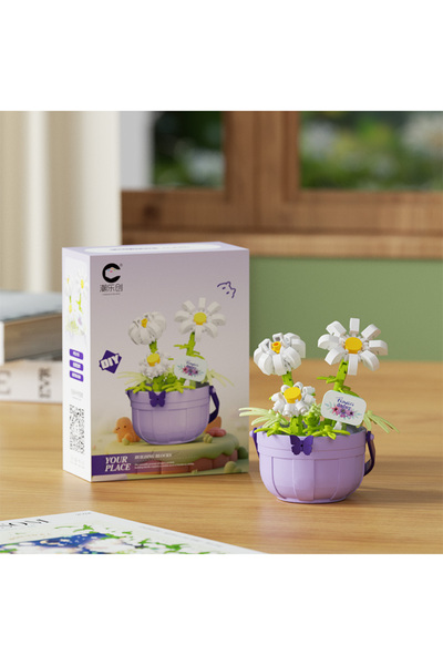 Choice15 BOX 7474 DIY Micro Building Blocks MINI Colorful Creative Floral Bas...