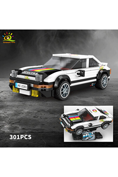 choice2 NO.81 NO BOX HUIQIBAO MOC City Classic Car With display rack Building...