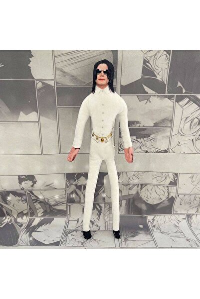 Choice6 Bandai Jackson doll A 6pcs Michael Jackson Cosplay Prop Plush Doll St...